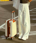 Calça Wide Leg (Areia Luxury)