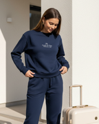 Casaco Moletom Comfy Classic (Azul Naval)