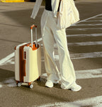 Calça Wide Leg (Areia Luxury)