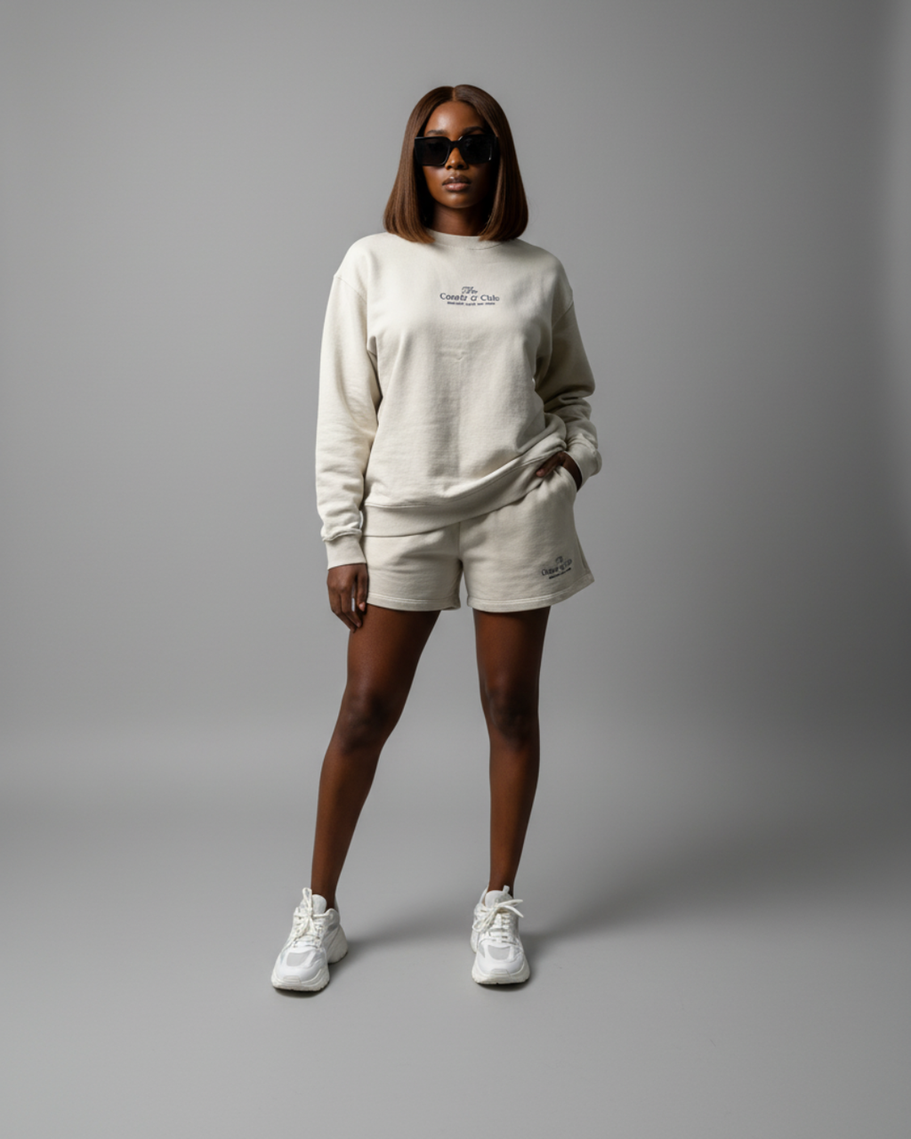 Casaco Moletom Comfy Classic (Areia Luxury)