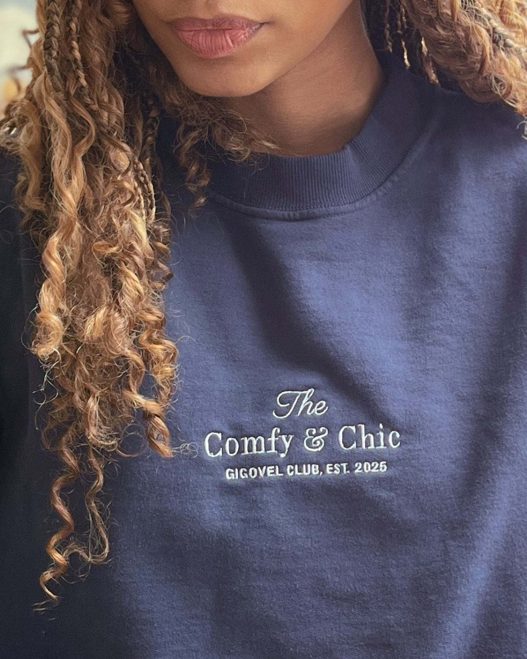 Casaco Moletom Comfy Classic (Azul Naval)