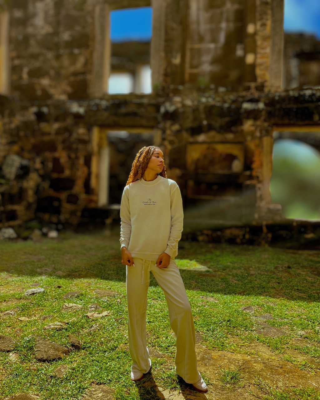 Casaco Moletom Comfy Classic (Areia Luxury)