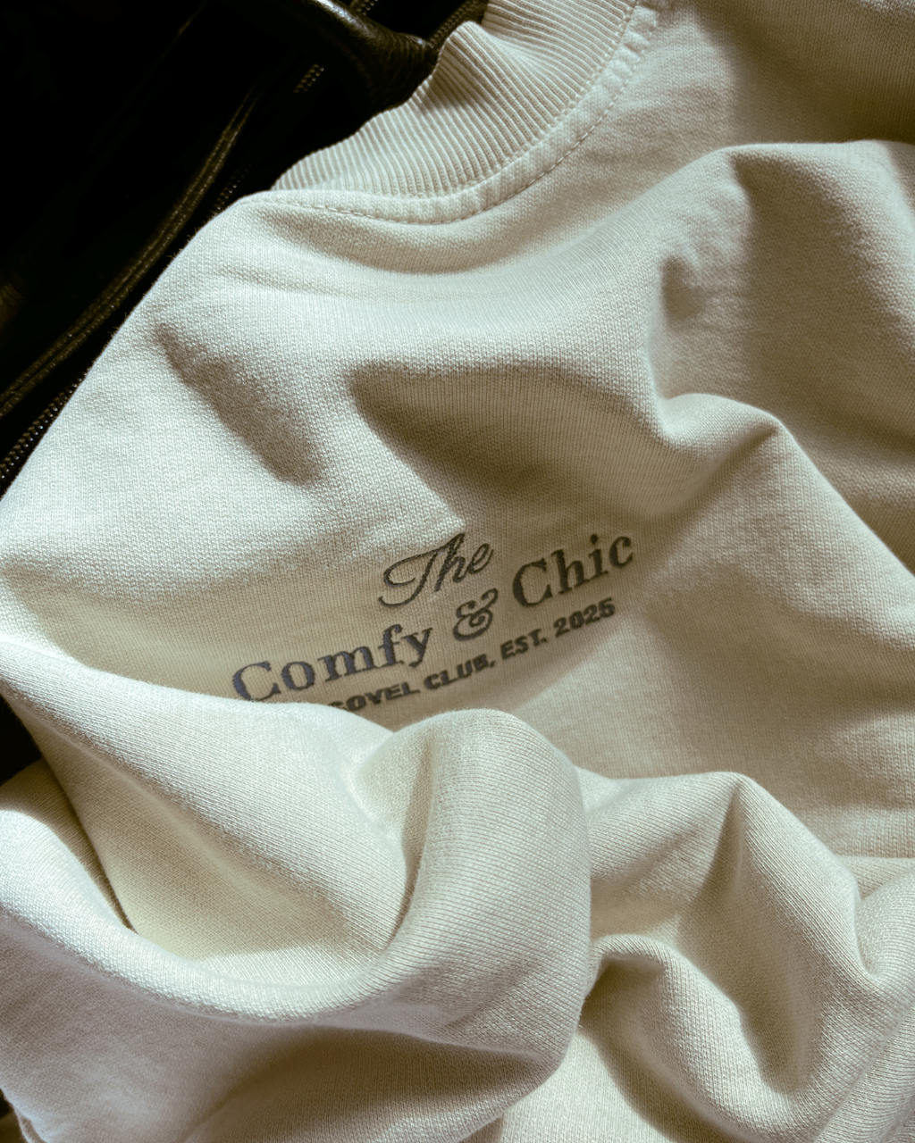 Casaco Moletom Comfy Classic (Areia Luxury)