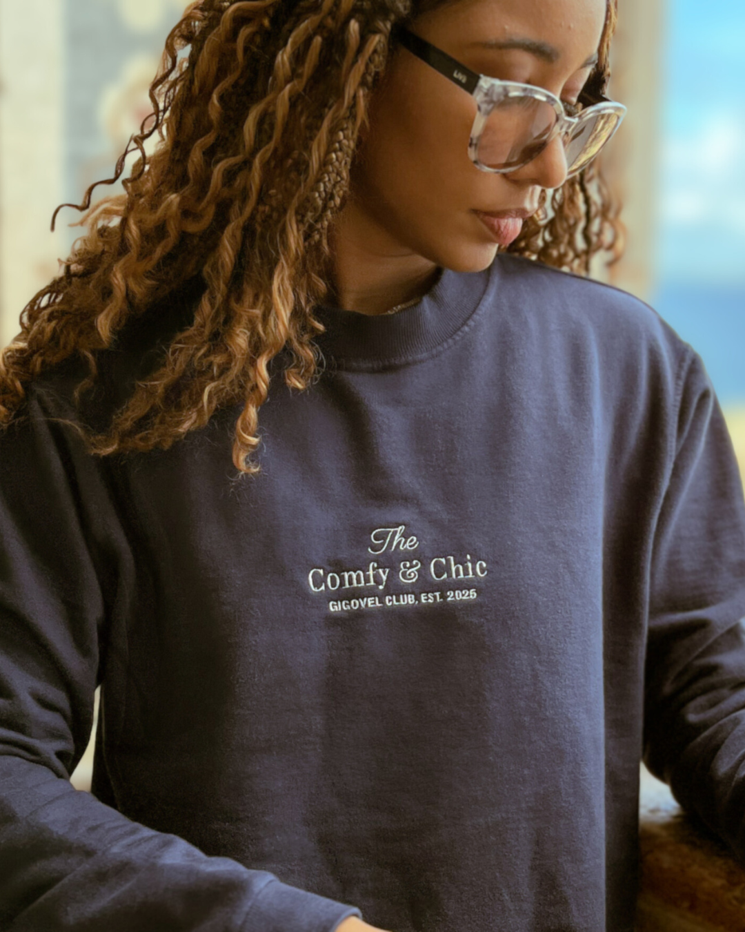 Casaco Moletom Comfy Classic (Azul Naval)